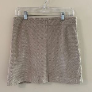 Banana Republic Corduroy Mini Skirt (for Fall)